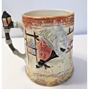 Lancaster Sandland England Hand Painted Dickens Mug Sairy Gamp & Weller 16 oz